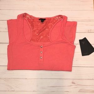 NWT Guess lace back tank size M bundle all 3 -25%